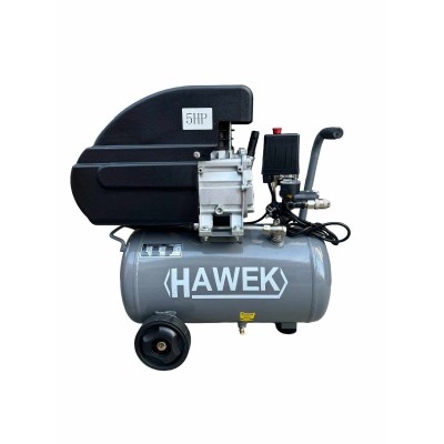 Електрически бутален компресор за въздух 25 литра HAWEK Електрически бутален компресор за въздух 25 литра HAWEK
