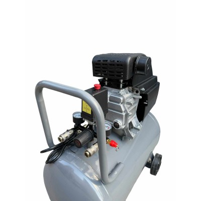 Електрически бутален компресор за въздух 50 литра HAWEK Електрически бутален компресор за въздух 50 литра HAWEK