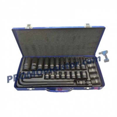 Ударни Вложки Hawek 1/2" 27-части Ударни Вложки Hawek 1/2" 27-части