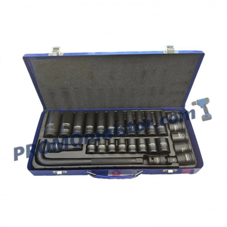 Ударни Вложки Hawek 1/2" 27-части Ударни Вложки Hawek 1/2" 27-части