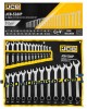 Комплект звездогаечни ключове JCB 25 части 6 - 32 мм