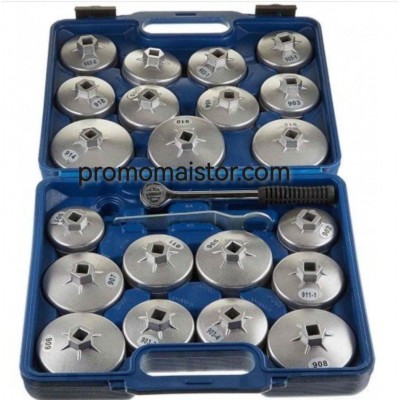 Комплект ключове за маслен филтър Forsage 1/2" 23 части Комплект ключове за маслен филтър Forsage 1/2" 23 части