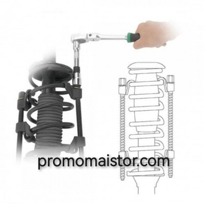 Комплект скоби за пружини и макферсони Комплект скоби за пружини и макферсони