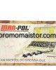 Комплект 6 части бургии за дърво 230 мм. MarPol