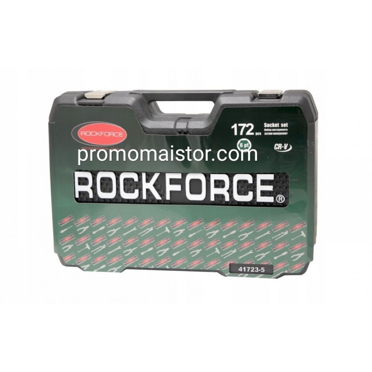 Професионално гедоре 172 части ROCKFORCE Професионално гедоре 172 части ROCKFORCE