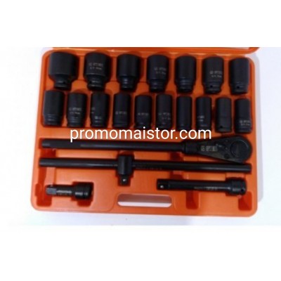 Подсилено камионско гедоре 21 части 3/4'' 21-50мм. Подсилено камионско гедоре 21 части 3/4'' 21-50мм.