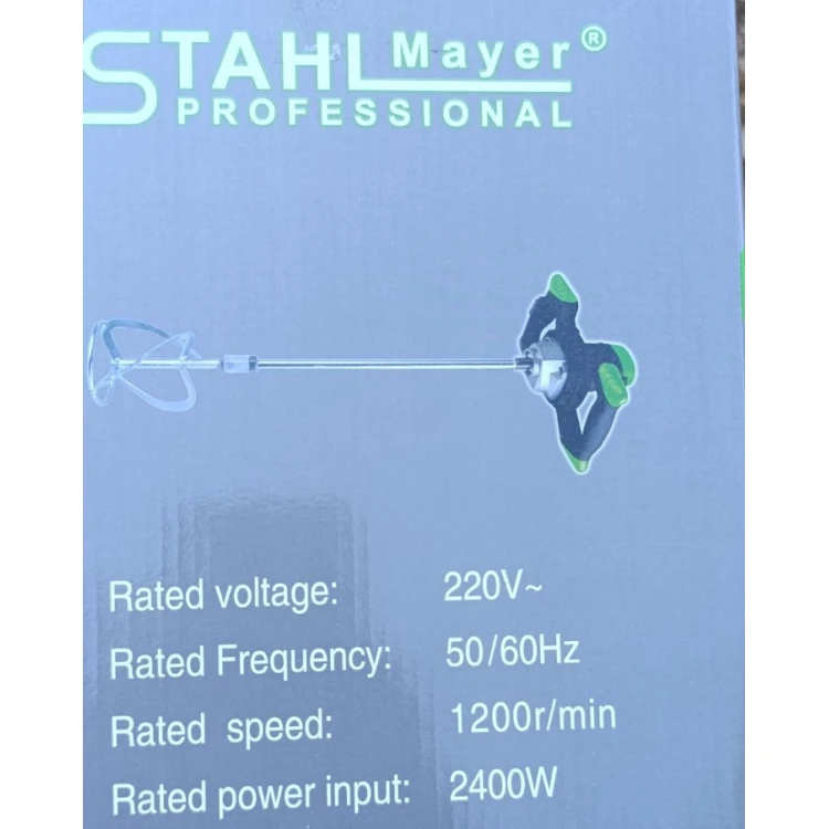 Строителен миксер STAHLMAYER 2400W Строителен миксер STAHLMAYER 2400W