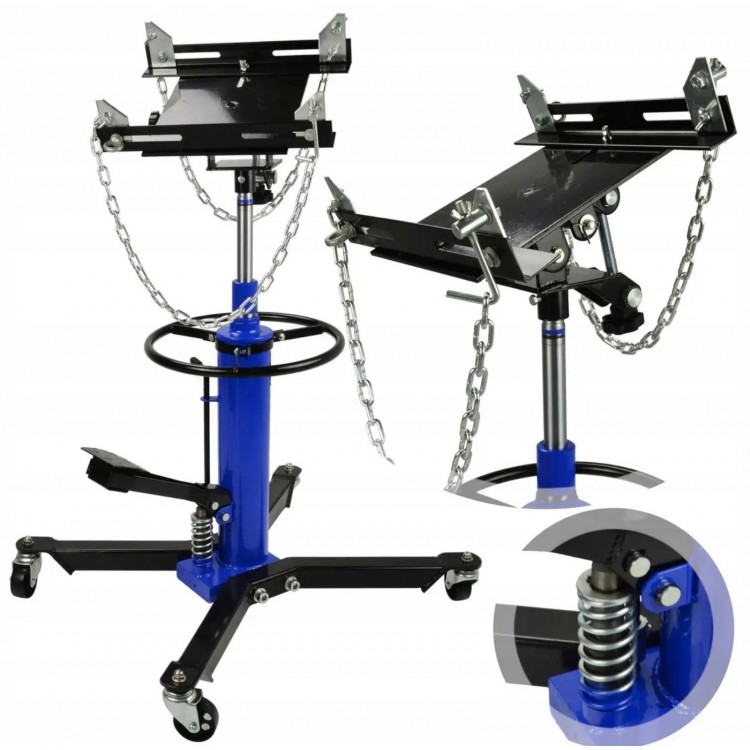 Хидравличен крик за скоростни кутии с двойна помпа STAHLMAYER B-16-65, 500 кг, 1800 мм Хидравличен крик за скоростни кутии с двойна помпа STAHLMAYER B-16-65, 500 кг, 1800 мм