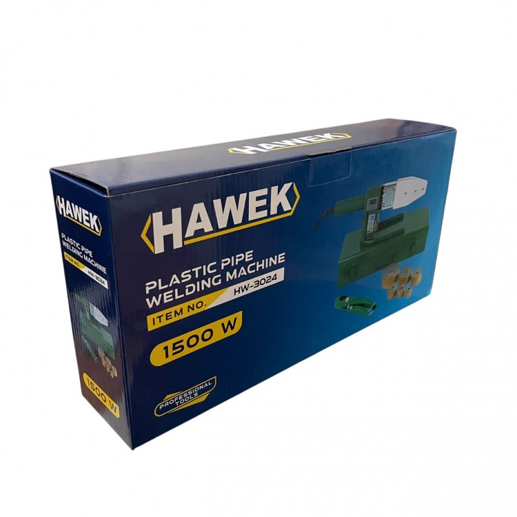 Лепачка – поялник за ППР тръби 20–63 мм, 1500W HAWEK Лепачка – поялник за ППР тръби 20–63 мм, 1500W HAWEK