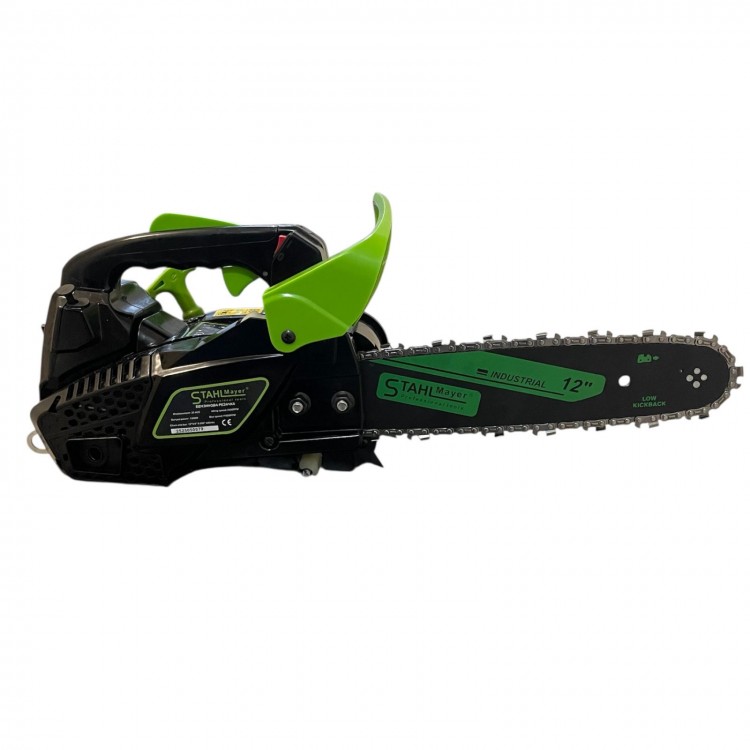 Мини бензинова резачка за кастрене STAHLMAYER 25.4cc , 30см шина , 2 вериги Мини бензинова резачка за кастрене STAHLMAYER 25.4cc , 30см шина , 2 вериги