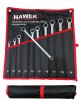 Удължени ключове прави лули с тресчотка 8-19мм , HAWEK , 51022RW