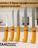Комплект професионални месарски ножове, 5 броя STAHLMAYER Exclusive + подарък Комплект професионални месарски ножове, 5 броя STAHLMAYER Exclusive + подарък