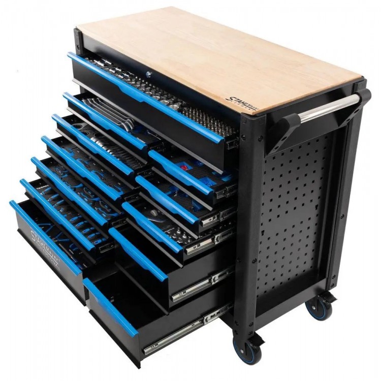 Професионален шкаф с инструменти STAHLMAYER JUMBO XXL – 501 части