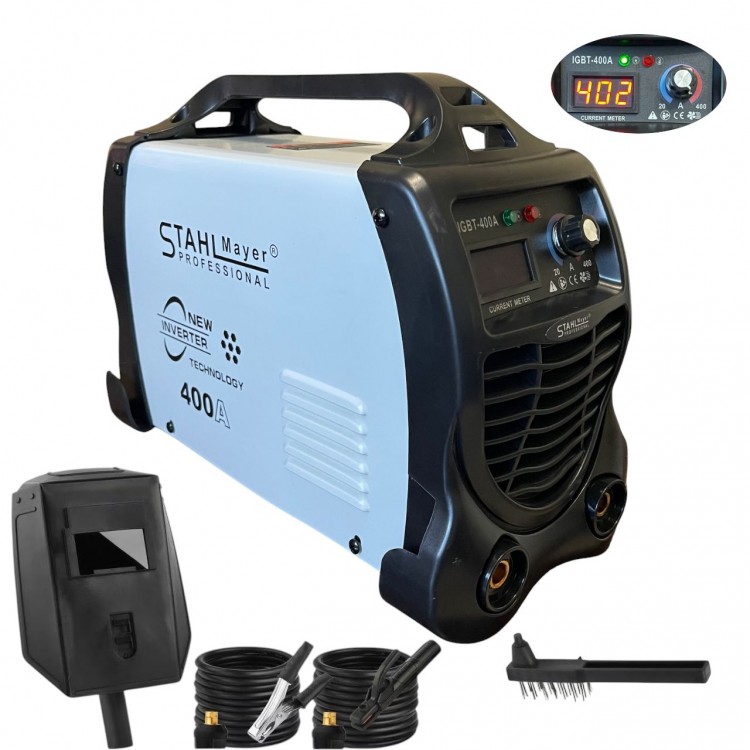 Инверторен електрожен 400А STAHLMAYER - MAX, В-27-038 Инверторен електрожен 400А STAHLMAYER - MAX, В-27-038
