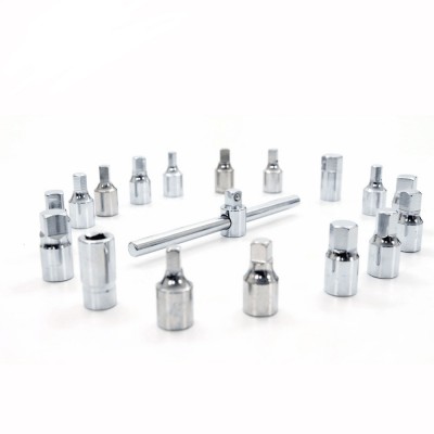 Комплект ключове за пробки на картер STAHLMAYER, 18 части Комплект ключове за пробки на картер STAHLMAYER, 18 части