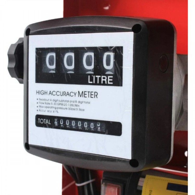 Електрическа помпа за източване на гориво, бензиноколонка с брояч - 12V Електрическа помпа за източване на гориво, бензиноколонка с брояч - 12V