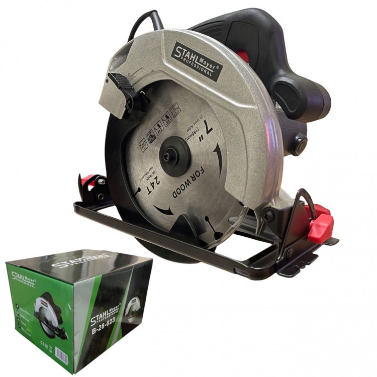 Ръчен Циркуляр STAHLMAYER 185mm, 1800W Ръчен Циркуляр STAHLMAYER 185mm, 1800W