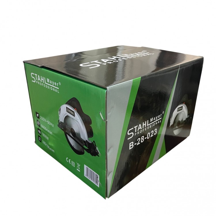 Ръчен Циркуляр STAHLMAYER 185mm, 1800W Ръчен Циркуляр STAHLMAYER 185mm, 1800W