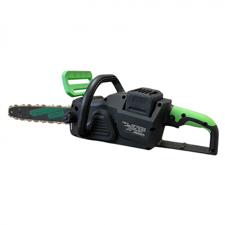 Акумулаторна Верижна Резачка STAHLMAYER 72V 8Ah – 16" Шина, 2 Вериги, Дисплей и Активна Спирачка Акумулаторна Верижна Резачка STAHLMAYER 72V 8Ah – 16" Шина, 2 Вериги, Дисплей и Активна Спирачка