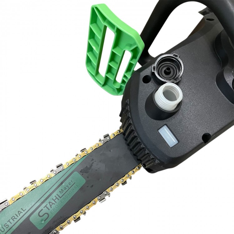 Акумулаторна Верижна Резачка STAHLMAYER 72V 8Ah – 16" Шина, 2 Вериги, Дисплей и Активна Спирачка Акумулаторна Верижна Резачка STAHLMAYER 72V 8Ah – 16" Шина, 2 Вериги, Дисплей и Активна Спирачка