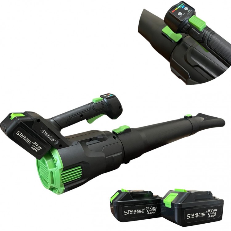 Акумулаторна въздуходувка STAHLMAYER 36V 8Ah Акумулаторна въздуходувка STAHLMAYER 36V 8Ah