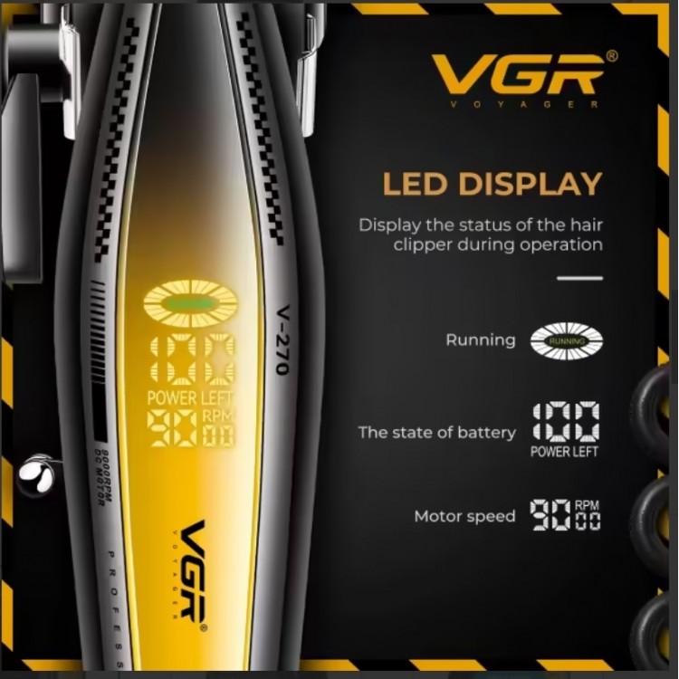 Професионална машинка за подстригване VGR 270 Професионална машинка за подстригване VGR 270