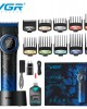 Професионална машинка за подстригване VGR PRO V-001 Blue Edition