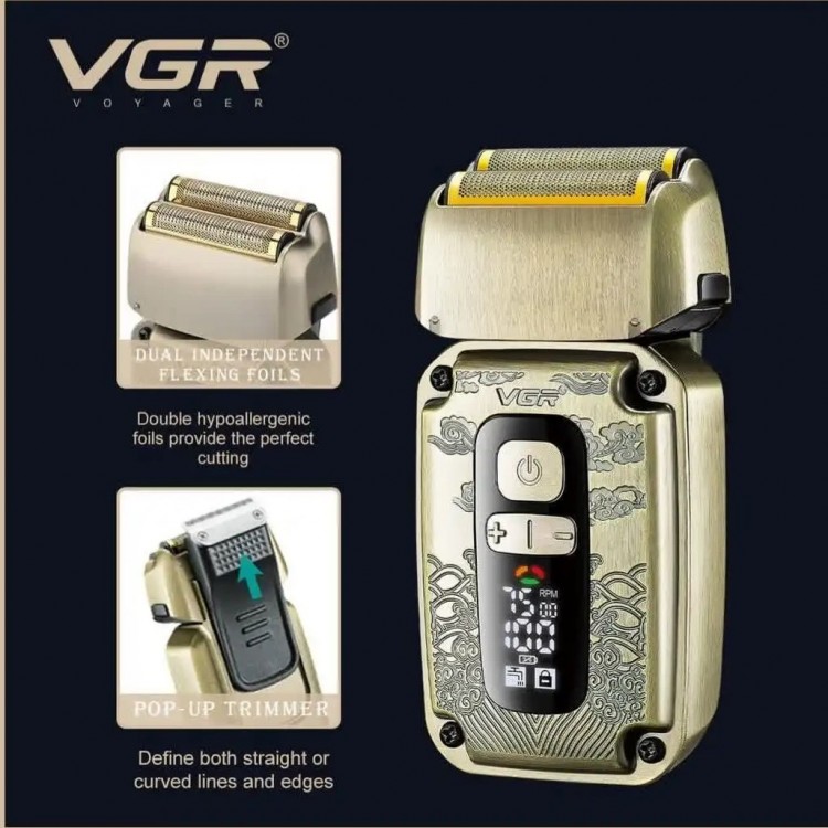 Професионален комплект 3 в 1 машини за подстригване VGR V-642 Професионален комплект 3 в 1 машини за подстригване VGR V-642