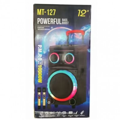 Караоке тонколона MT-127 BASS B0OST 12"