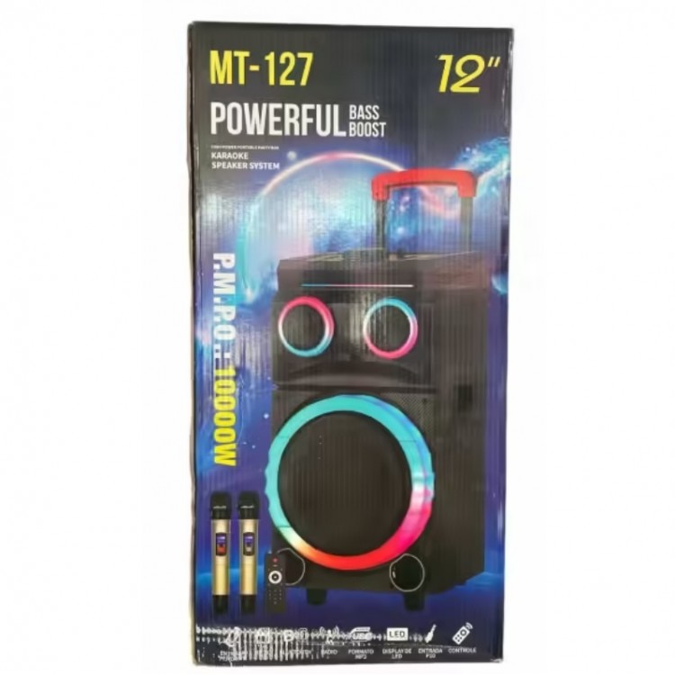 Караоке тонколона MT-127 BASS B0OST 12" Караоке тонколона MT-127 BASS B0OST 12"