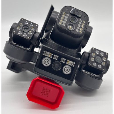 Соларна охранителна камера TAXSUNVISION – 16 MP, 3 обектива, аларма,  Wi-Fi , модел 28-80