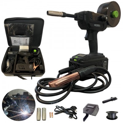 Инверторен телоподаващ апарат без газ Hawek 400A Инверторен телоподаващ апарат без газ Hawek 400A