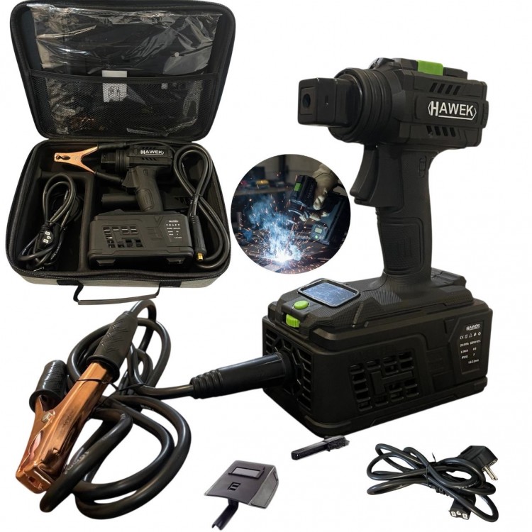 Професионален ръчен инверторен електрожен тип пистолет с дисплей , HAWEK 400A Професионален ръчен инверторен електрожен тип пистолет с дисплей , HAWEK 400A