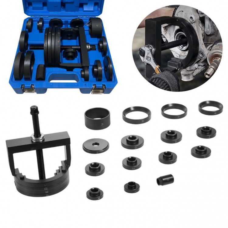 Комплект за монтаж и демонтаж на главини,лагери и тампони, HAWEK , HW-1192 Комплект за монтаж и демонтаж на главини,лагери и тампони, HAWEK , HW-1192