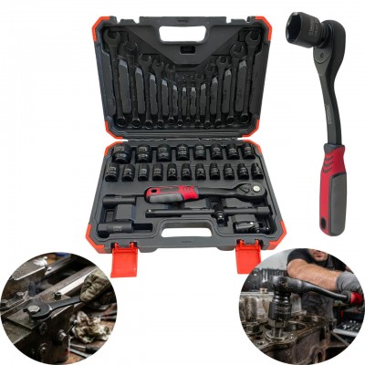 Ударно гедоре 1/2" 37 части STAHLMAYER Ударно гедоре 1/2" 37 части STAHLMAYER