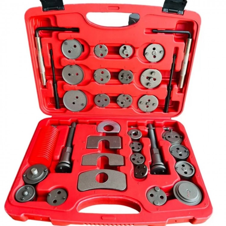 Комплект за прибиране на спирачни цилиндри KraftRoyal 35 части Комплект за прибиране на спирачни цилиндри KraftRoyal 35 части