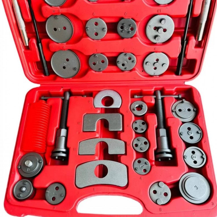 Комплект за прибиране на спирачни цилиндри KraftRoyal 35 части Комплект за прибиране на спирачни цилиндри KraftRoyal 35 части