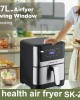 Air Fryer - ЕЪРФРАЙЪР 7 литра Sokany SK-ZG-8040 Air Fryer - ЕЪРФРАЙЪР 7 литра Sokany SK-ZG-8040