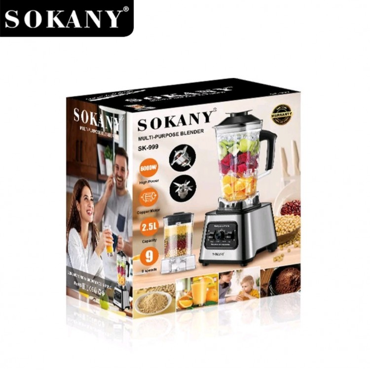 Мултифункционален кухненски блендер  Sokany SK-999 – 6000W