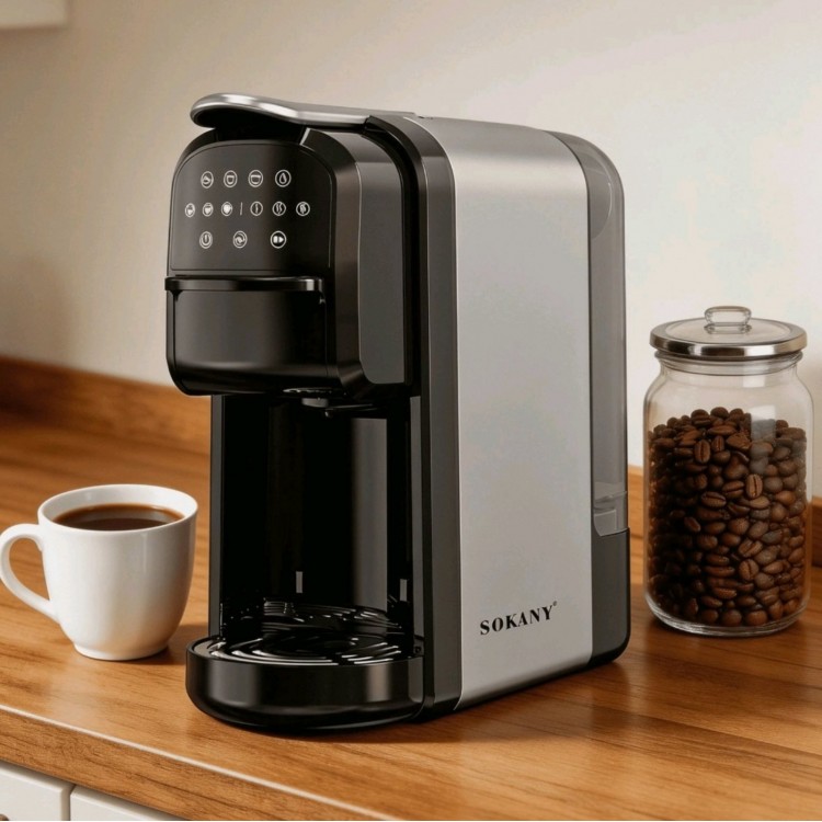 Kафемашина Sokany SK-04031 – 3-в-1, 700 мл, 1400 W