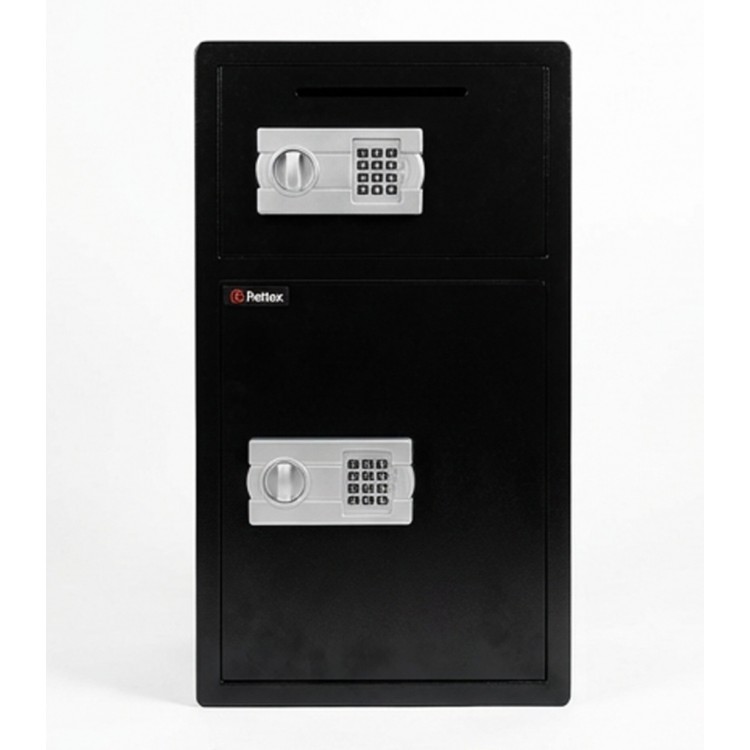 204 литра сейф с двоен достъп – кодов и ключов механизъм