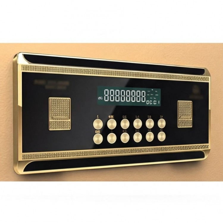 Електронен сейф за ценности с регулируемо пространство и мека защита, 21 литра 