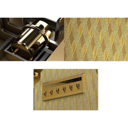 Електронен сейф за ценности с регулируемо пространство и мека защита, 21 литра 