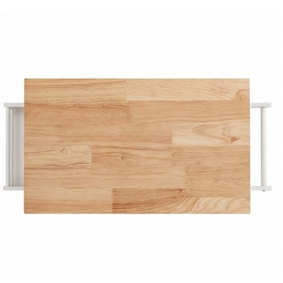 Количка за съхранение с подвижни колела, кухненски остров, 110 см