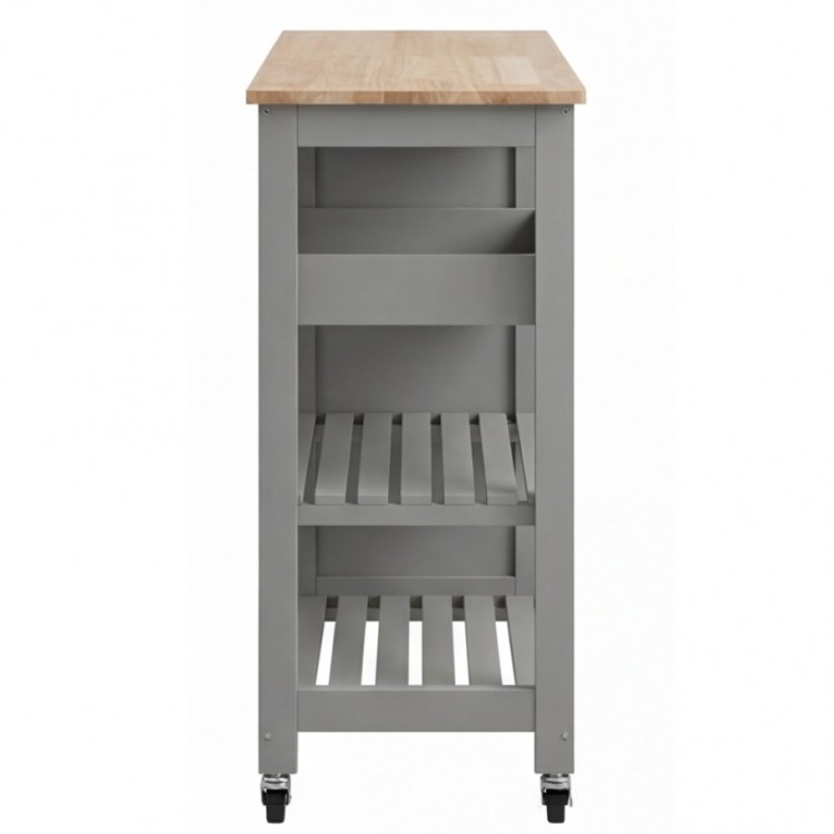 Мобилен кухненски остров, кухненска количка, 67 см