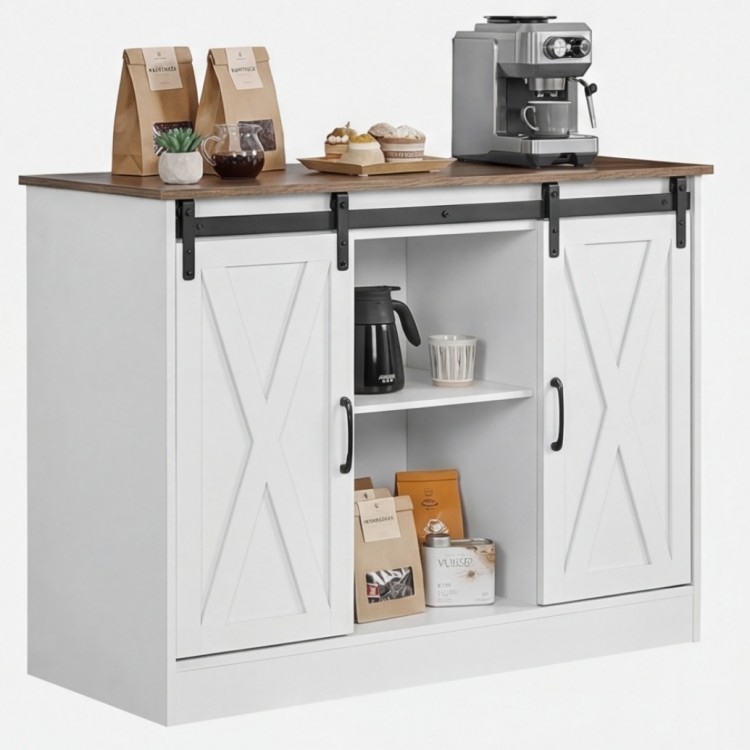 Кухненски шкаф и бюфет с плъзгащи врати