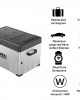 Портативен компресорен хладилник HAWEK С30 30L – 12V / 24V / 220V 