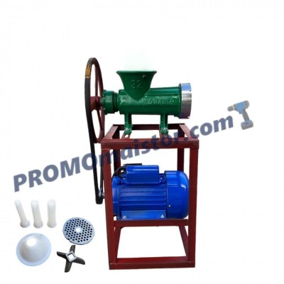 Румънска чугунена месомелачка 32 номер с електромотор