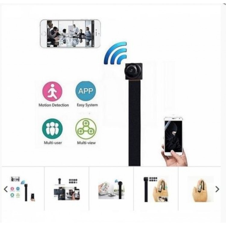 Шпионска мини WiFi камера с външна антена Шпионска мини WiFi камера с външна антена