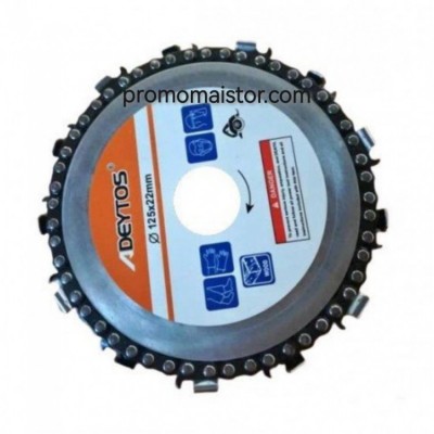 Диск за ъглошлайф с верига за рязане на дърво Диск за ъглошлайф с верига за рязане на дърво